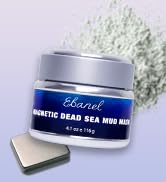 Ebanel Magnetic Dead Sea Mud Mask for Face and Body, 4.1 Oz Deep Pore Cleansing Moisturizing Bent...