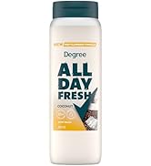 Degree Body Wash Fresh Coconut For Hydrated Skin 20 FO