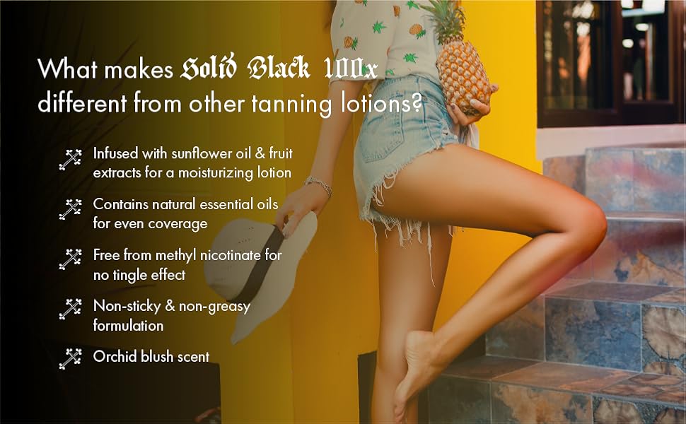 Millennium Tanning lotion for tanning beds with bronzer