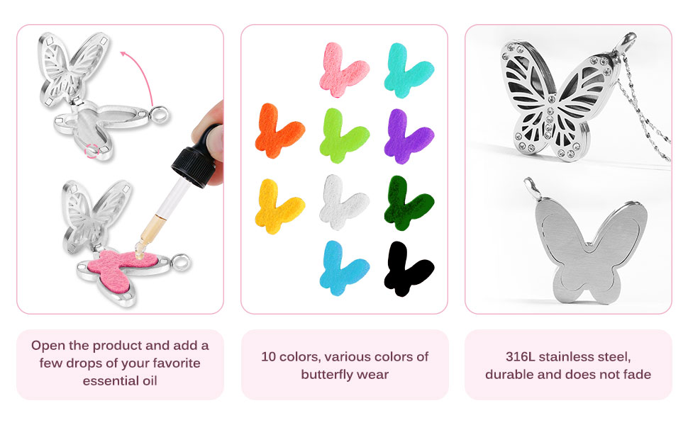 Essential Oil Diffuser necklace