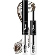 O'CHEAL Double-Ended Tinted Eyebrow Gel, Waterproof, SmudgeProof Brow Glue with Brush, Quick-Dryi...