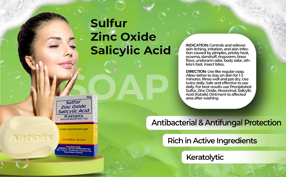 Itching, irritation, eczama, dandruff, odor, athlete foot, antibacterial, antifungal