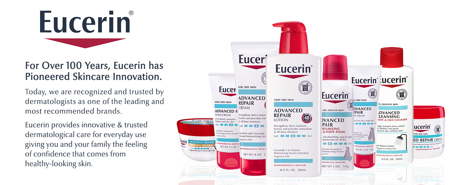 For over 100 years, Eucerin has pioneered skincare innovation