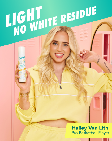 Batiste Light, No White Residue Dry Shampoo
