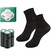 Compressed Cotton Travel Socks Reusable Compact Packed Breathable Unisex for Traveling Camping Bu...