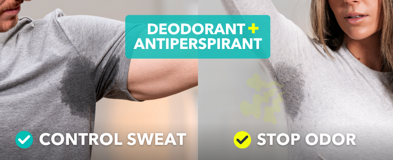 SweatBlock Clinical Deodorant + antiperspirant control sweat stop odor dry shirts fresh pits