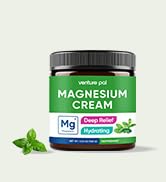 Venture Pal Magnesium Lotion, Topical Magnesium Cream - Sleep, Muscle Cramp and Relaxation, Moist...