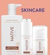 Native skincare, Moisturizing Coconut and Vanilla