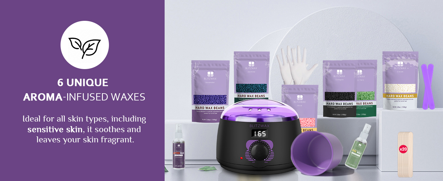 waxing kit wax kit hard wax kit waxing kit for women wax machine for hair removal wax warmer