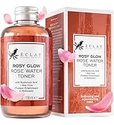 Eclat Skincare Rose Water Toner Hydrating Toner for Face Rosewater Hyaluronic Acid