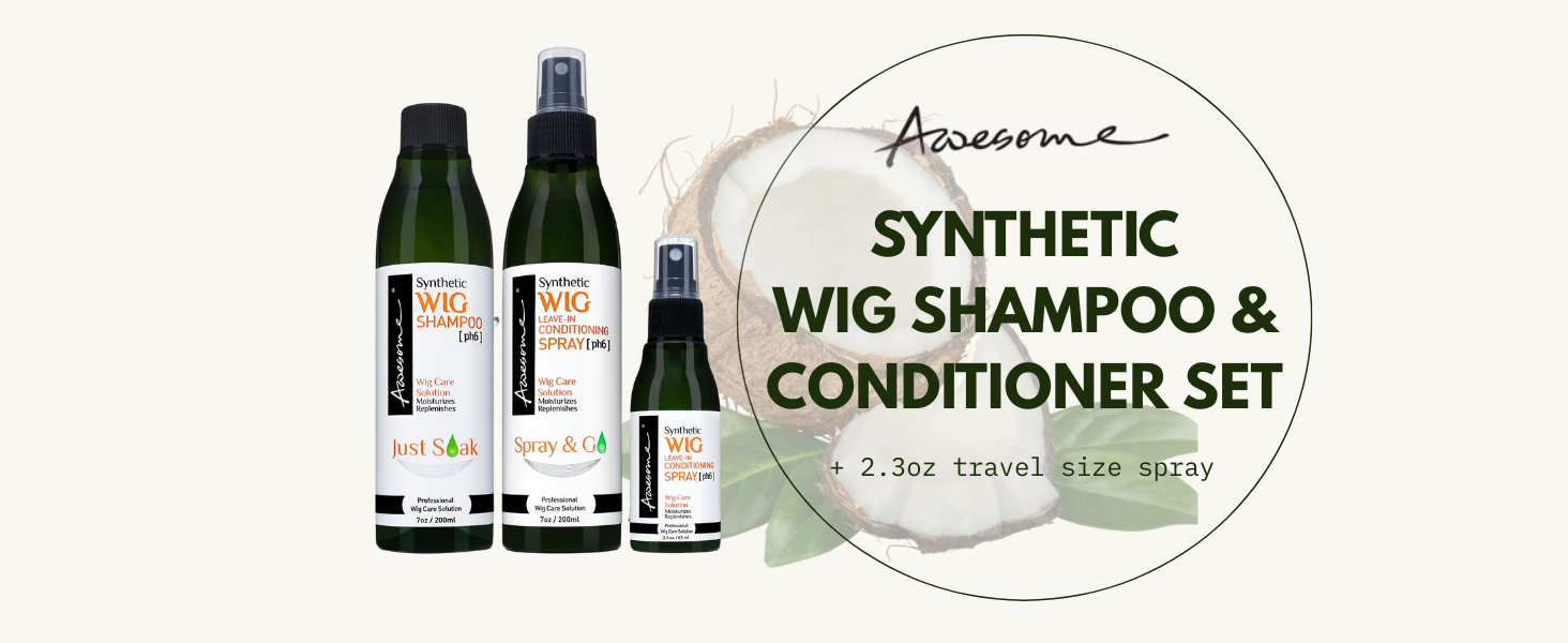 synthetic wig shampoo and conditioner