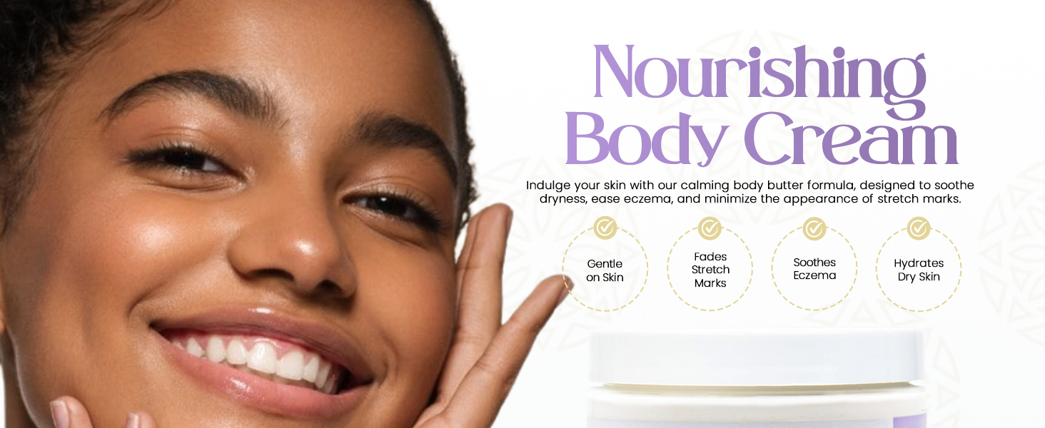 nourishing body cream lavender Bliss