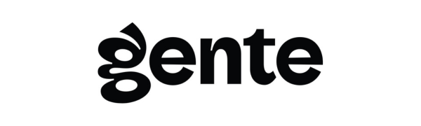 logo saying gente