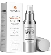 Super Vitamin C Serum for Women Over 70: Niacinamide, Vitamin C, Hyaluronic Acid, Peptides, Vitam...