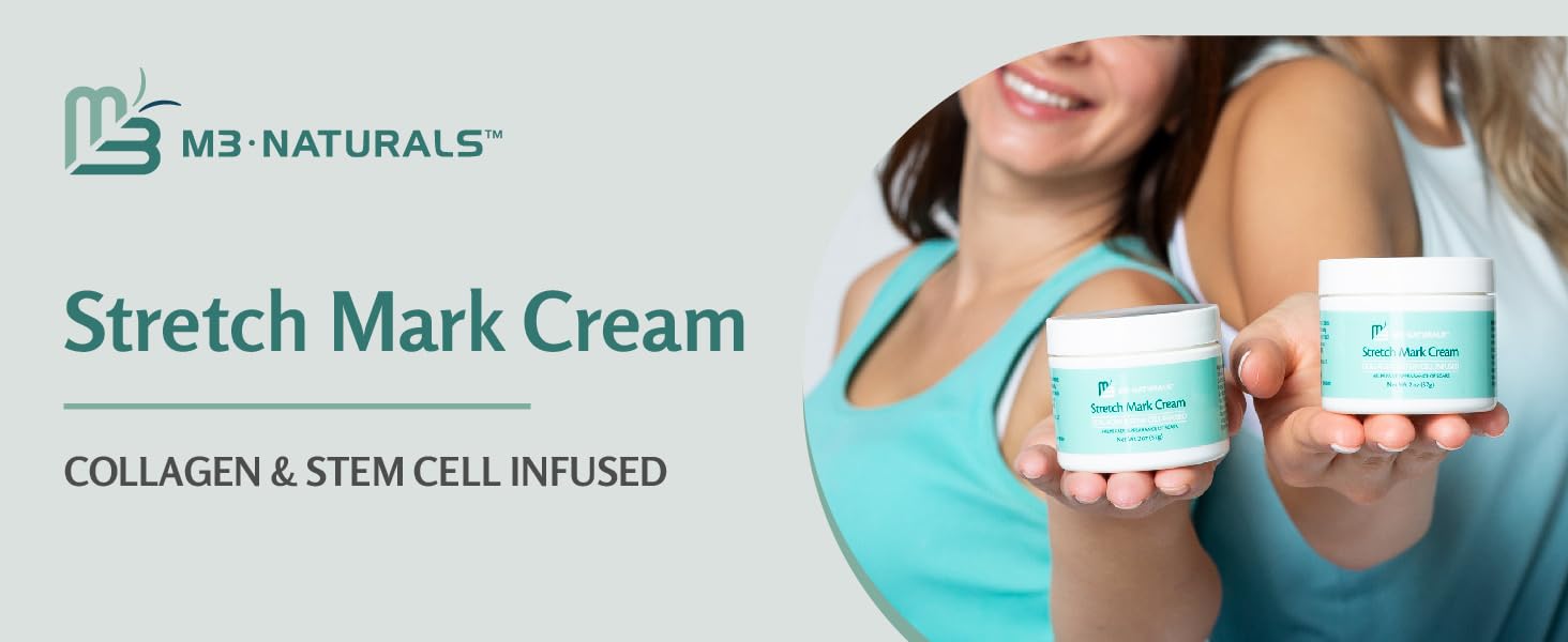 stretch mark cream collagen stem cell infused 