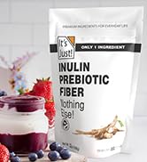 It's Just! - Inulin Prebiotic Fiber, Water Soluble, Chicory Root Powder, Promotes Gut Health
