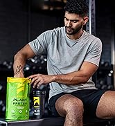 An image of someone scooping Ascent Vegan Protein Powder