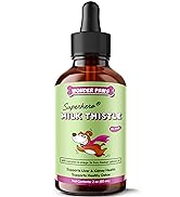 Wonder Paws Milk Thistle, Liver Support for Dogs, Supports Kidney Function for Pets, Detox, Hepat...