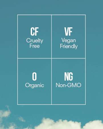 cruelty & paraben free non-gmo and organic