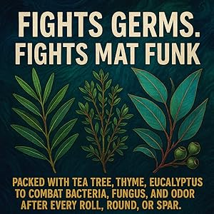 eucalyptus tea tree oil thyme natural ingredients anti-fungal anti fungal antibacterial body wash