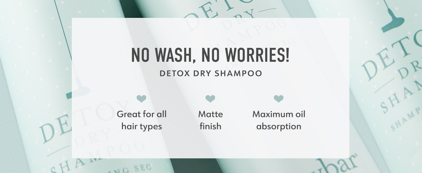 no wash, no worries!