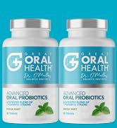 Chewable Oral Probiotics for Mouth — Bad Breath Treatment & Gingivitis Supplement - Oral Care Tab...