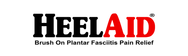HeelAid plantar fasciitis brush on pain relief logo