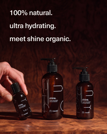 shine organic lube for partnered or solo play