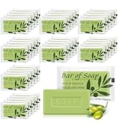 Bulk Bar Soap Travel Olive Oil Soap Bars Bulk 0.5 oz,Guest Soaps Small for Bathroom, Hotel Soap B...