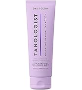 Tanologist Hydrating Daily Glow Body Lotion- Medium/Dark, Gradual Tanning Lotion, No Fake Tan Sme...