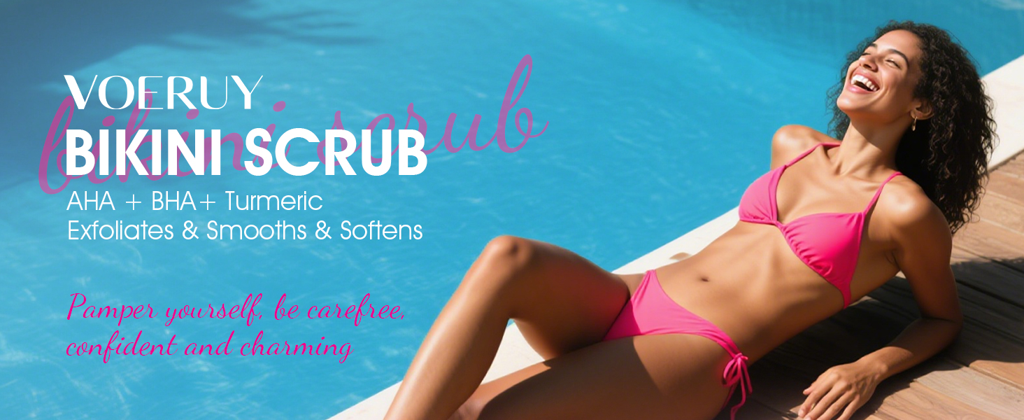 bikini scrub