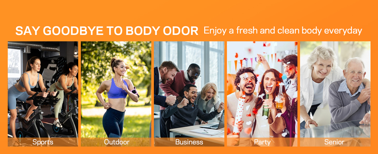 eliminate body odor