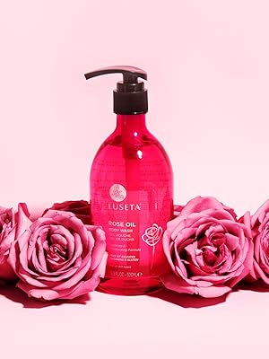 rose oil body wash