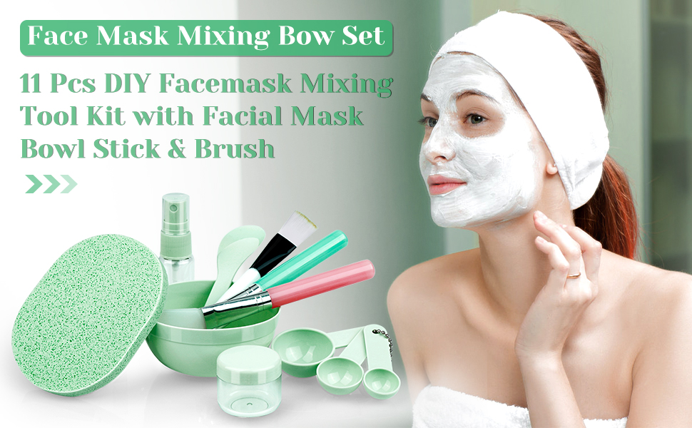 Face Mask Mixing Bow Kit