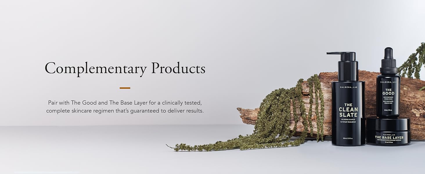 Complimentary products - The Clean Slate, The Base Layer