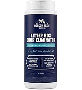 Rocco & Roxie Litter Box Odor Eliminator, Best Natural Urine Deodorizer for Cat Litter Boxes Cats...