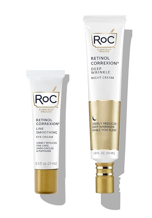 RoC Retinol Correxion Eye Cream + Deep Wrinkle Night Cream