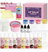 JUYRLE Lip Balm Making Kit- DIY Lip Gloss Kit for Girls, Make Your Own Lip Balm Making Kit with N...