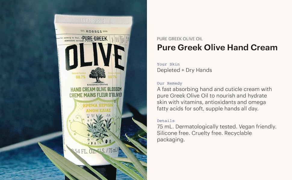korres pure greek olive hand cream