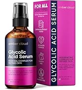 Ember Cloud Glycolic Acid Serum for Face 15% - Extra Large Size (2 Oz) - Advanced Formula to Supp...