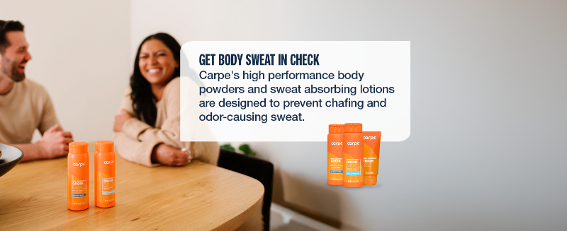 banish body sweat