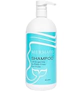Mermaid Extension Care Shampoo, Ultra-Gentle & Sulfate-Free, Nourishing Formula for Hair Extensio...