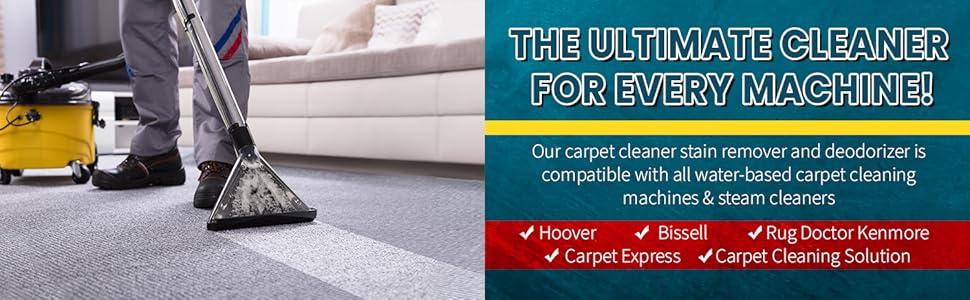Five guards carpet cleaner and stain remover deodorizer