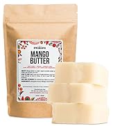 Raw Mango Butter | 100% Natural, Extracted from Mango Seed | Skin and Hair Moisturizer | Use with...