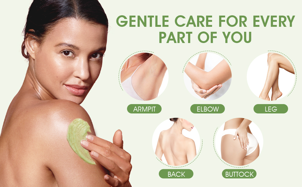 Armpit scrub