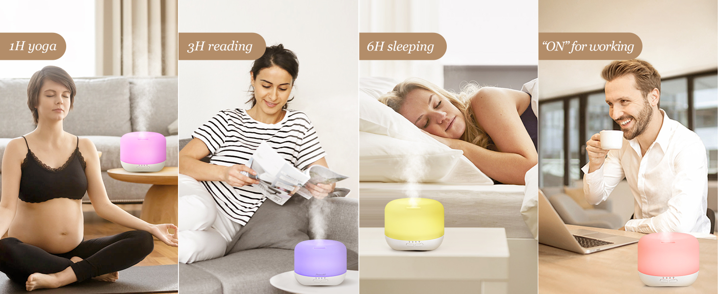  Aromatherapy Essential Oil Diffuser