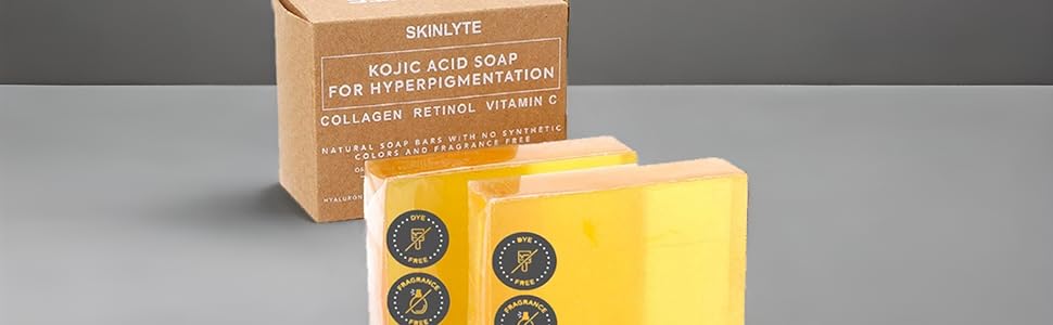 Skinlyte natural kojic acid soap
