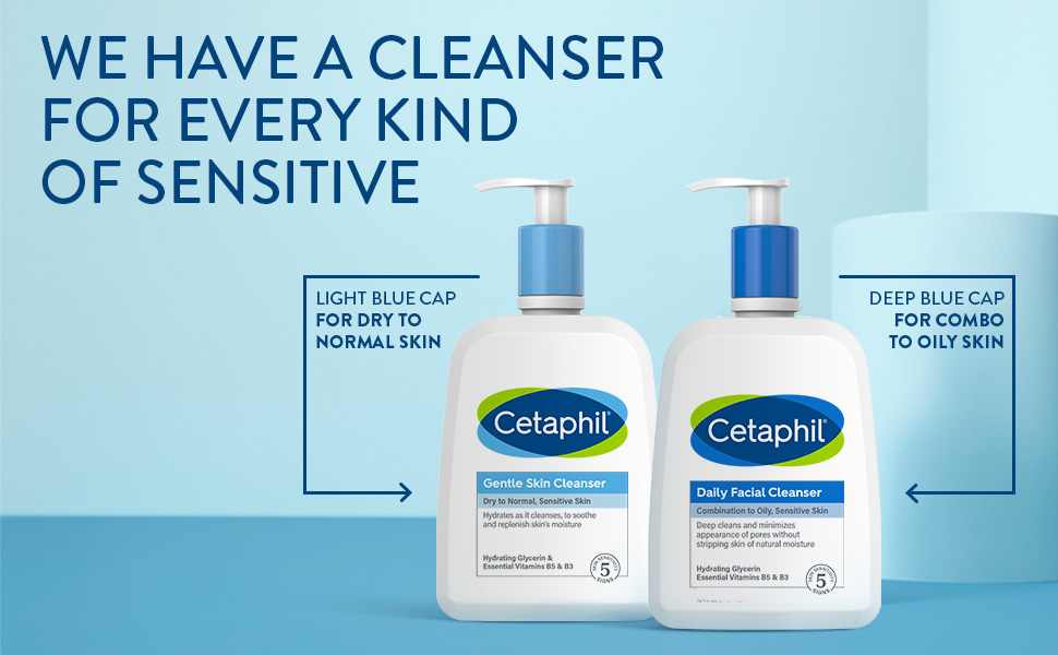 we have a cleanser for every kind of sensitive