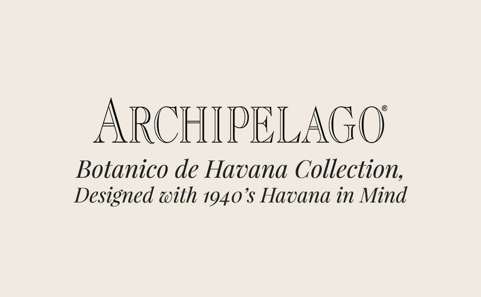 Archipelago Botanicals Botanico de Havana Collection