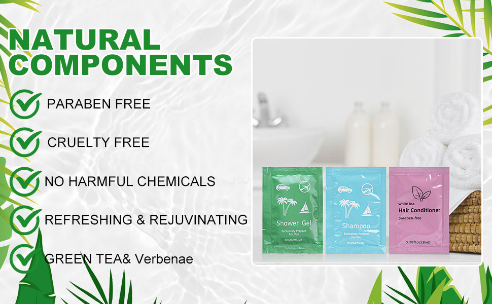 mini hotel soaps and shampoos for guests